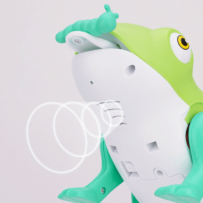 Electric dancing frog robot toy