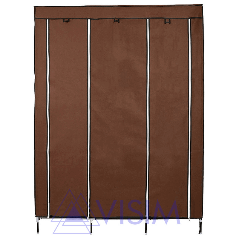 3 layer storage wardrobe foldable shelf rack m 88130