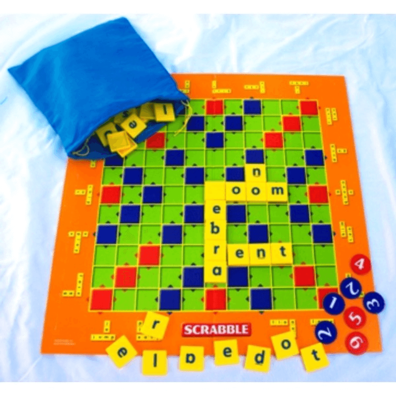 Junior scrabble fun word puzzle game