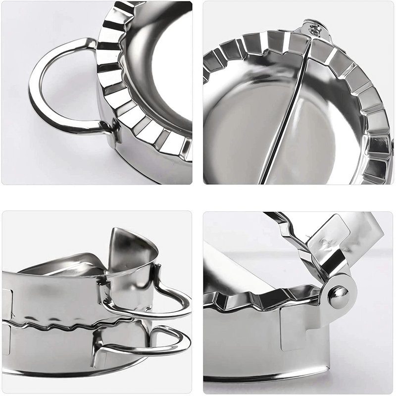 Stainless steel dumpling maker mold