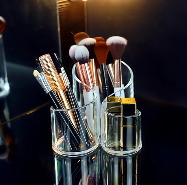 Acrylic cosmetic organizer grid box - Prozone