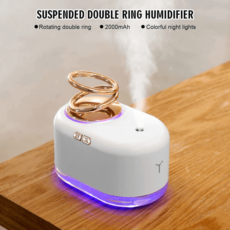 Essential oil mist air humidifier 7 color night light