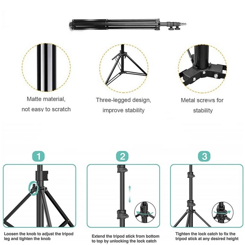 7 feet photography tripod camera stand