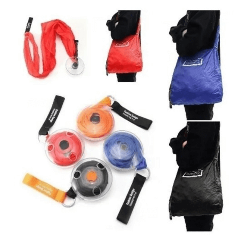 Foldable grocery bag for transport