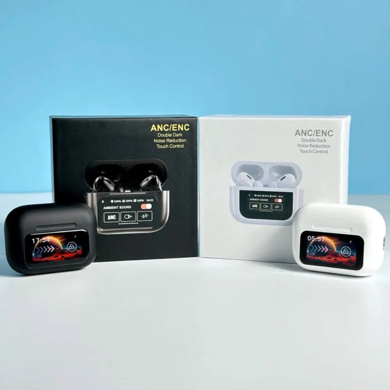 Wireless earbuds with bluetooth 5.0, lcd display - Prozone