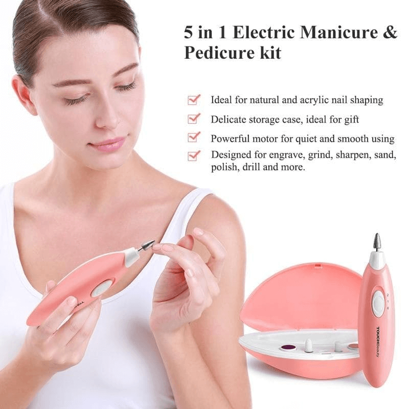 5 in 1 nail art kit- manicure pedicure kit