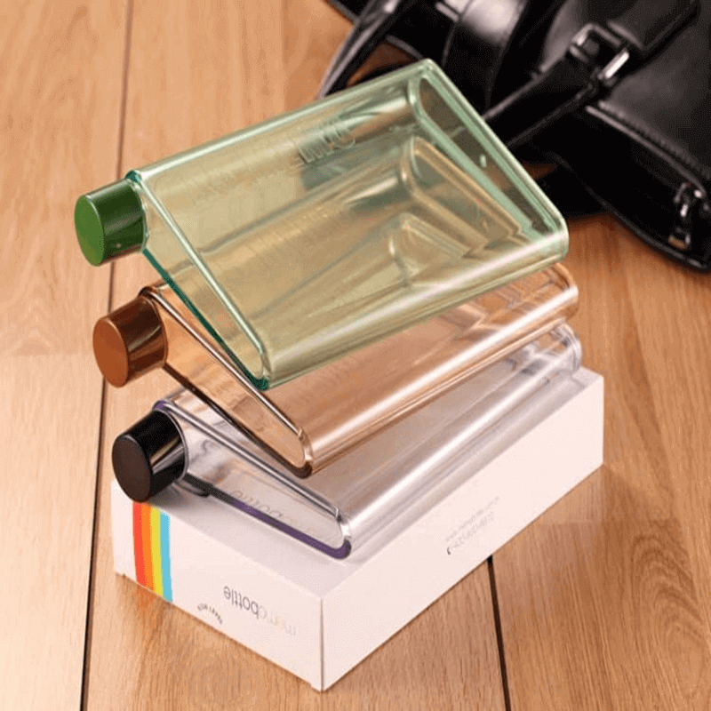 portable notebook water bottle shatterproof