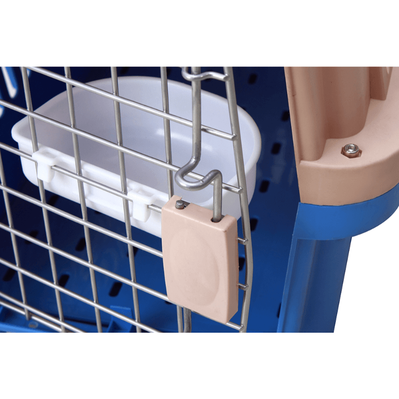 Portable travel air box carrier pets kennel
