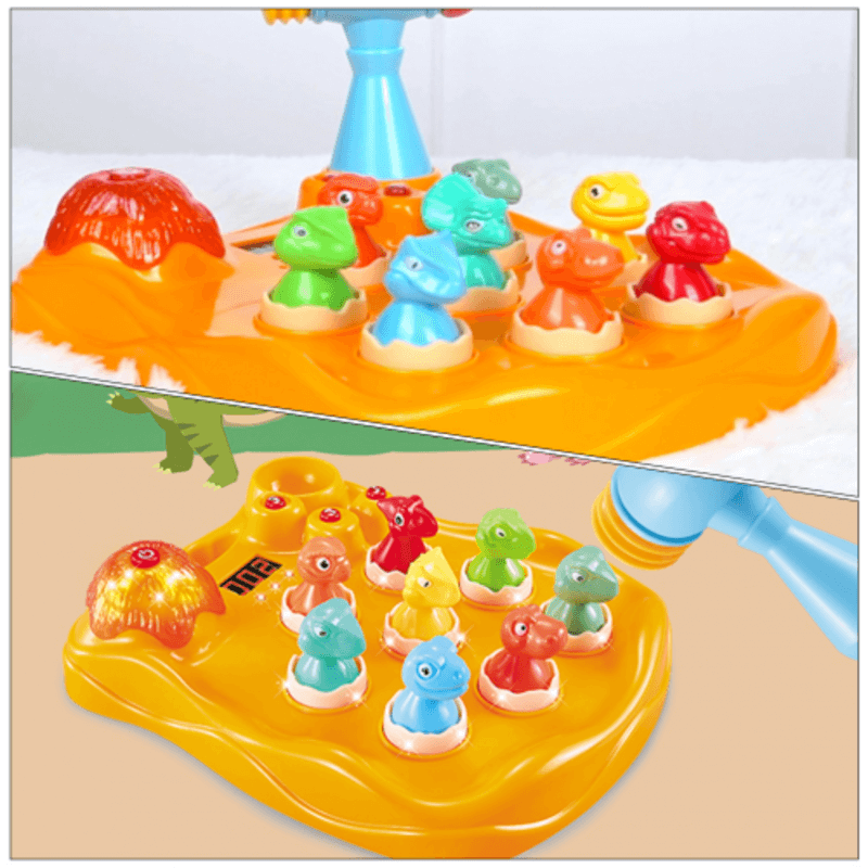 Whack shape hammering kids game play toy