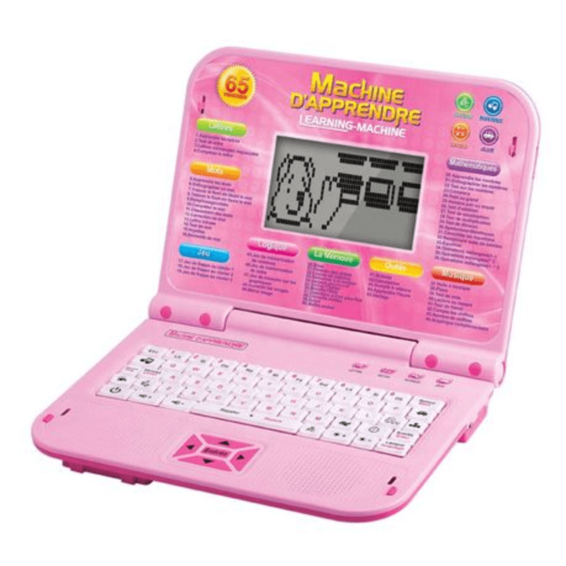 Intellective kids laptop with 30 activities and games