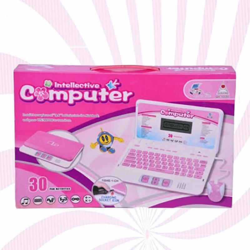 Intellective kids laptop with 30 activities and games