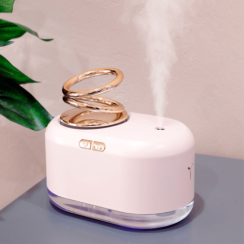 Essential oil mist air humidifier 7 color night light