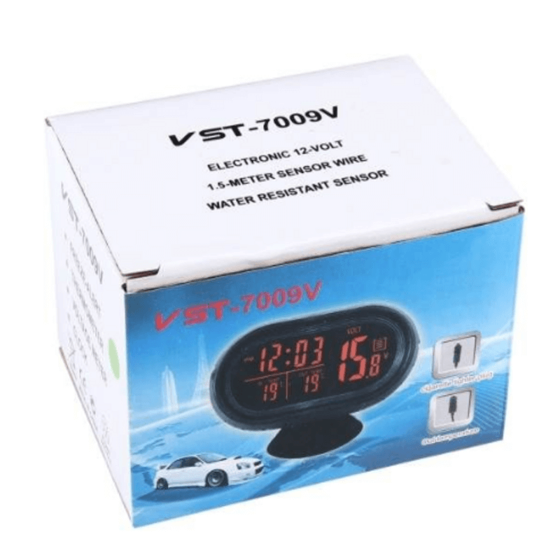 Vst-7009v 4 in 1 digital car clock