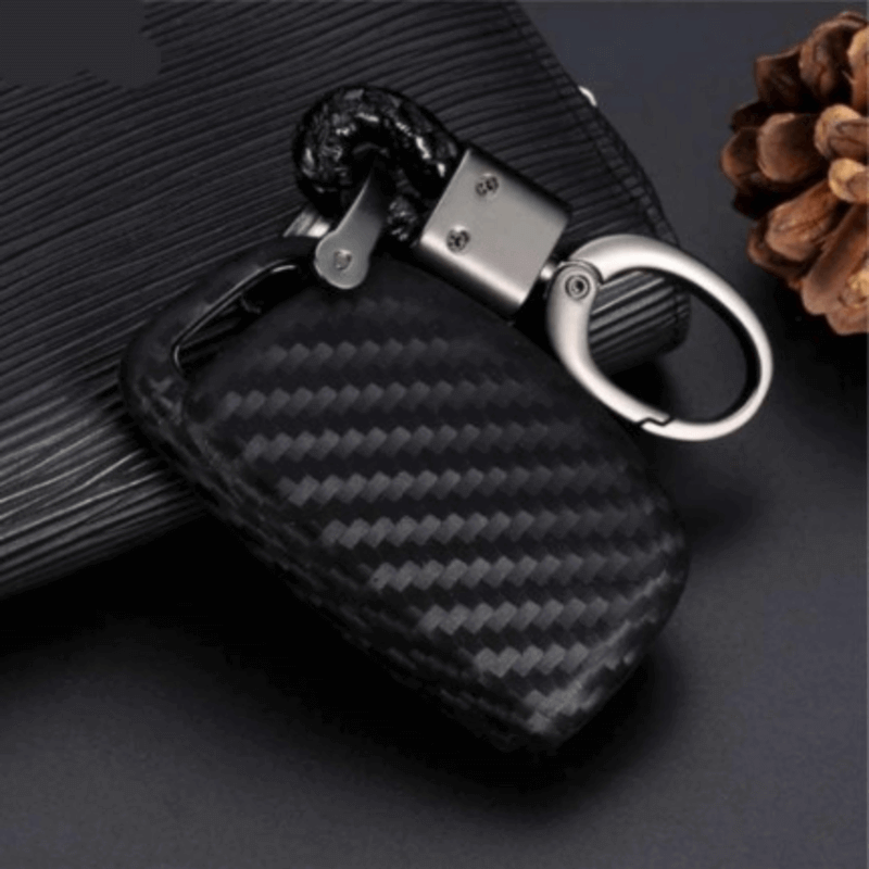 Carbon car key cover hyundai tucson