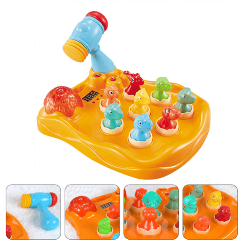 Whack shape hammering kids game play toy