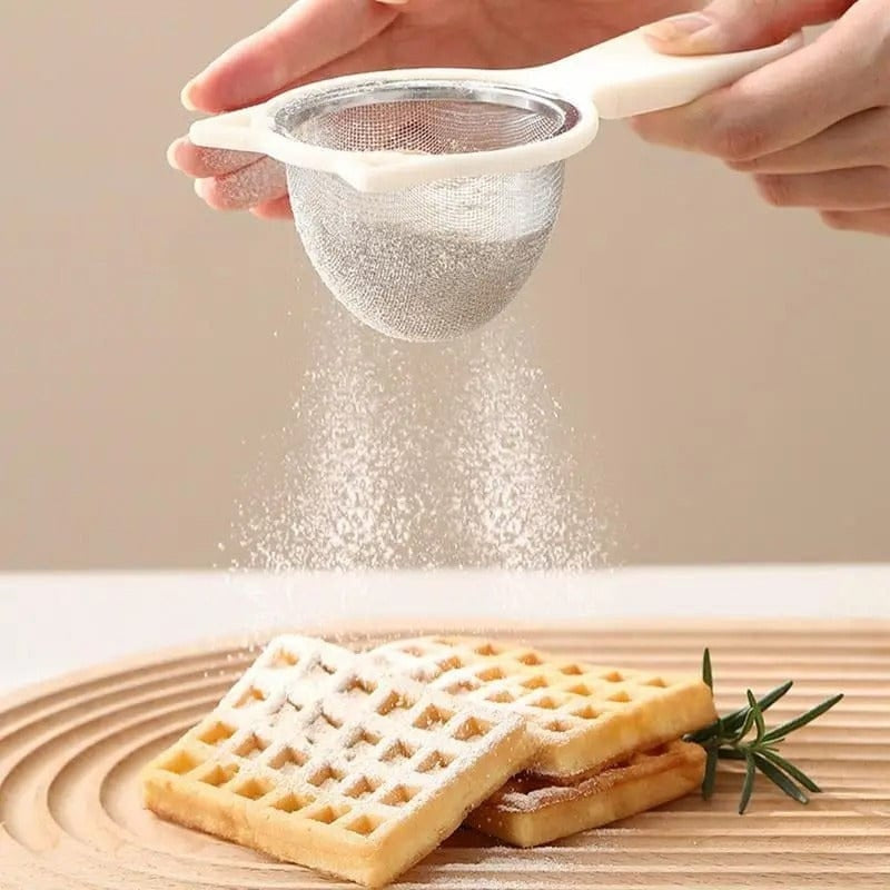 1 pc stainless steel strainer with plastic handle - Prozone