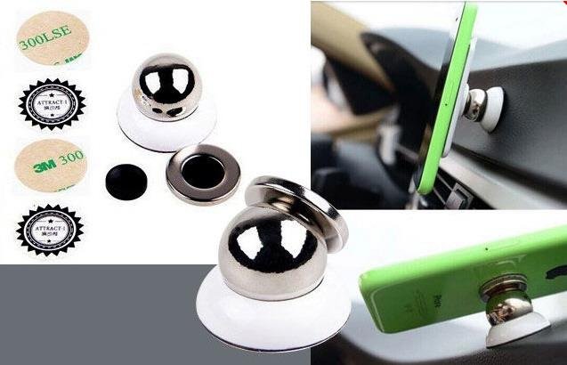 Plating phone holder universal design magnetic car mount
