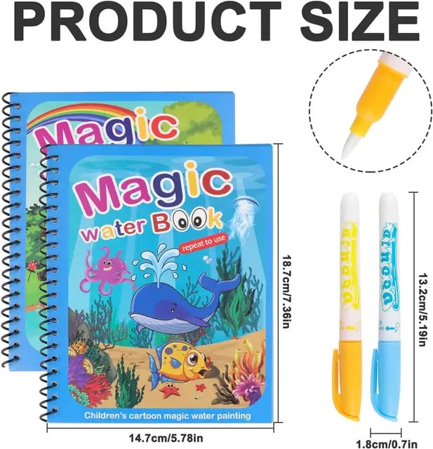 Magic water drawing book - Prozone