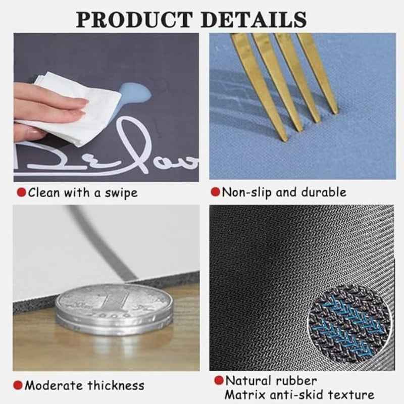 Anti Slip Water Absorbent Bathroom Mat - Prozone