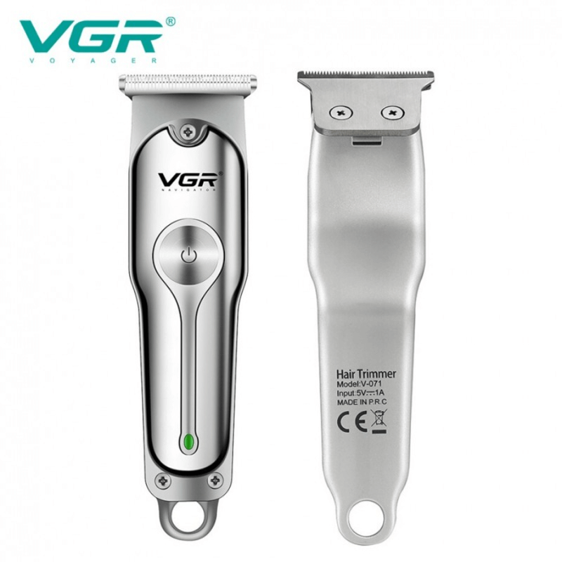 Professional hair trimmer with precision t blade