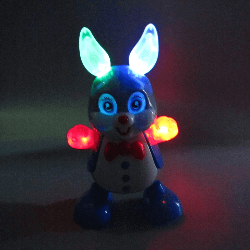 Electric rabbit educational robot toy