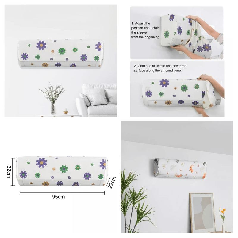 Ac dust cover for indoor unit