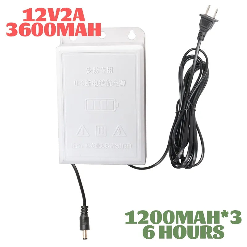Mini ups battery backup 12v 2a power supply router camera backup - Prozone