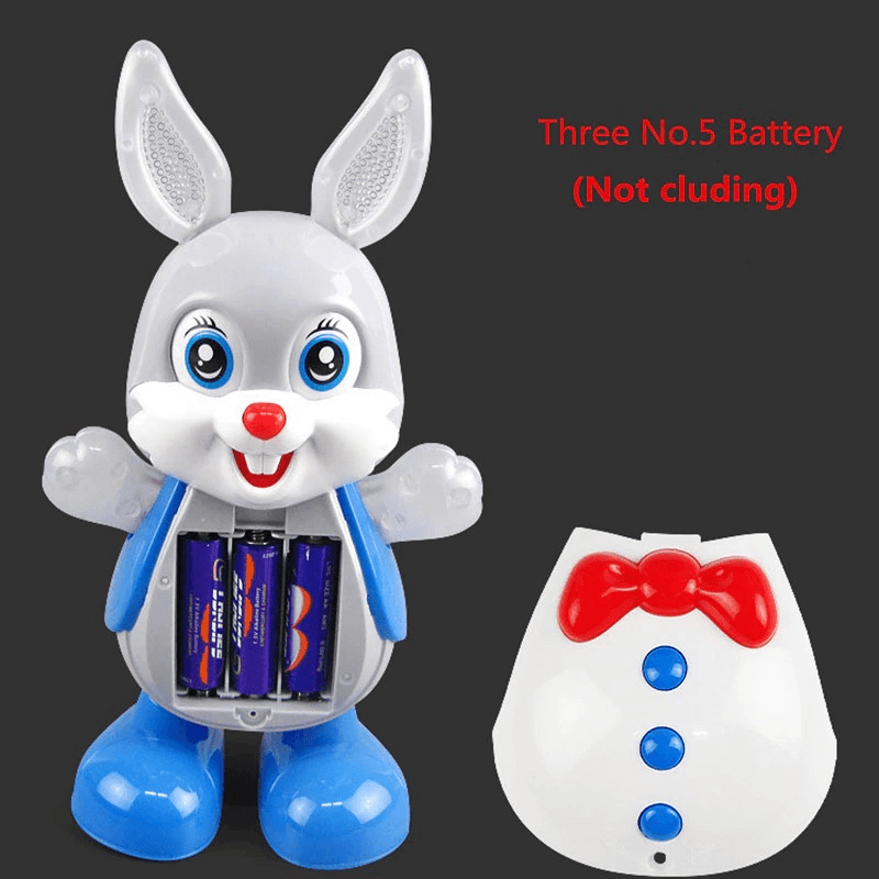 Electric rabbit educational robot toy