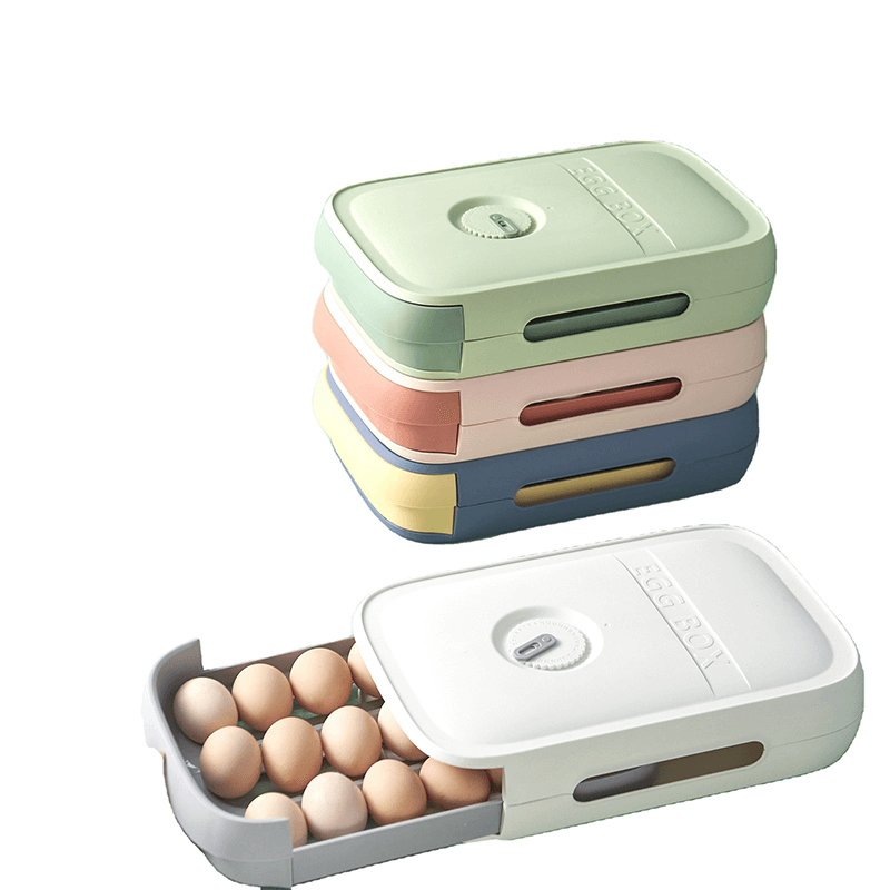 Plastic cartons crate egg storage box