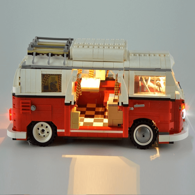 Led light lighting kit for camper van lego