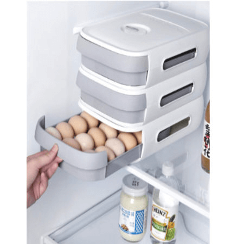 Plastic cartons crate egg storage box
