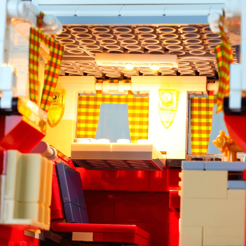 Led light lighting kit for camper van lego