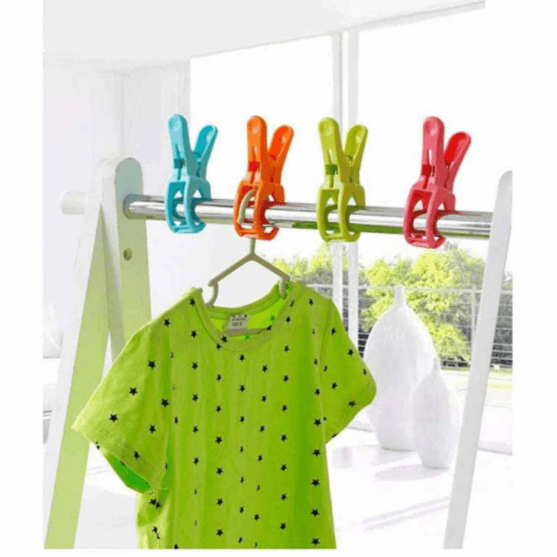 Large clothes pegs hanger clips