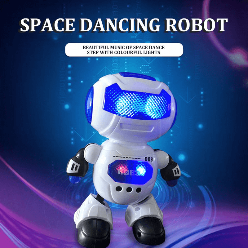 Rotating dancing and music electric robot toys