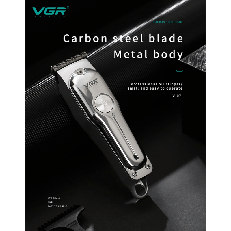 Professional hair trimmer with precision t blade