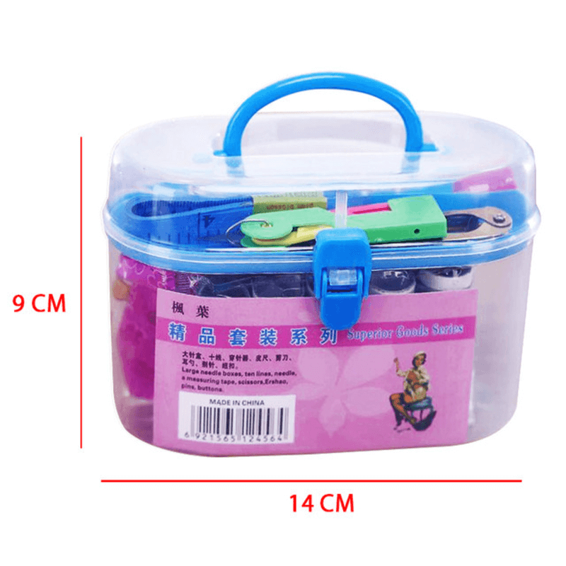 Household sewing kit portable sewing box