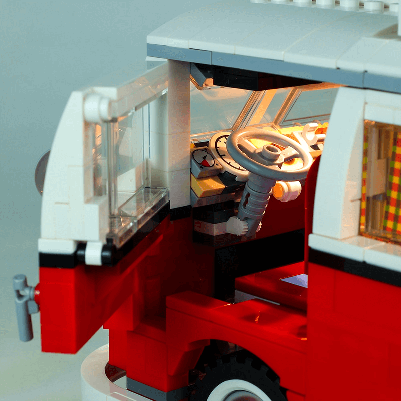Led light lighting kit for camper van lego