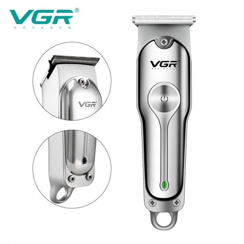 Professional hair trimmer with precision t blade