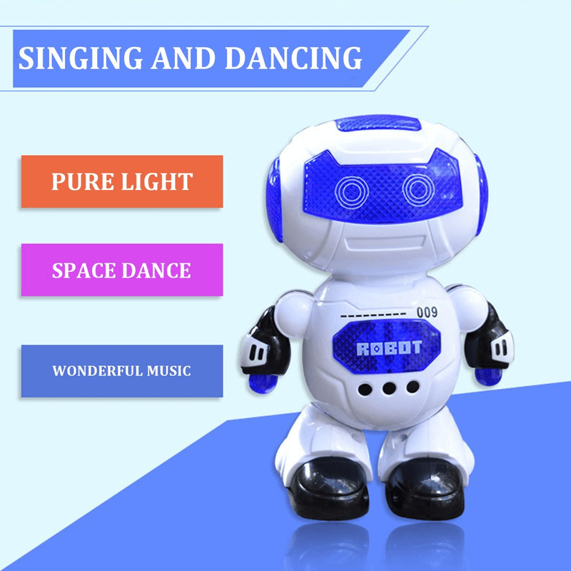 Rotating dancing and music electric robot toys