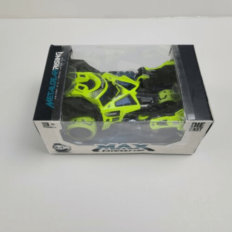 Metal gear 3 in 1 racing motorcycle catapult car