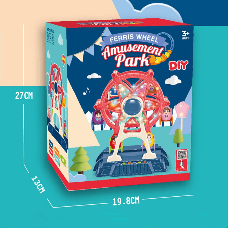 Kids amusement park toy with music and lights