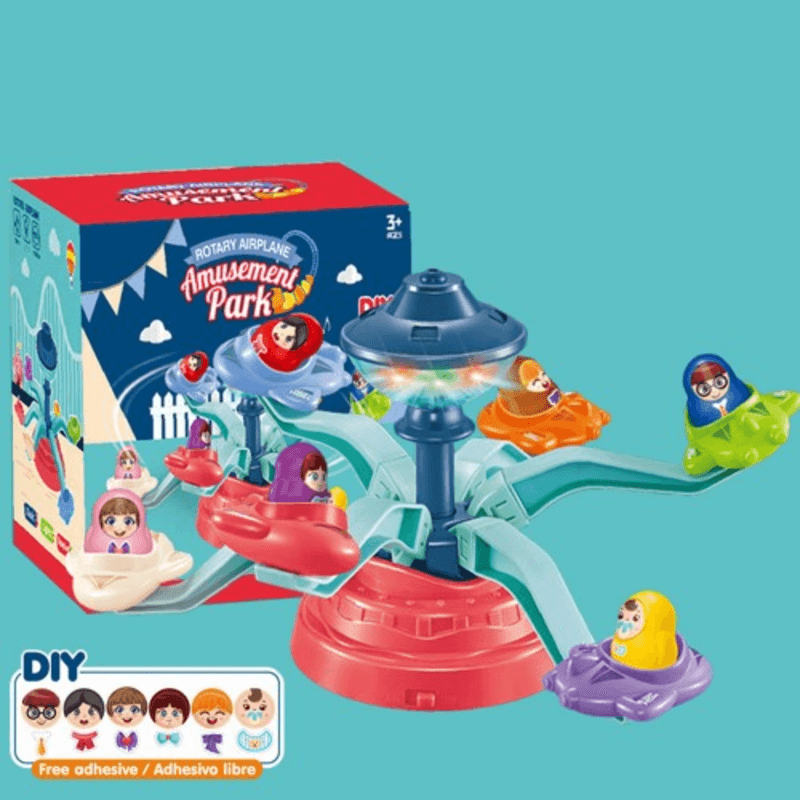 Kids amusement park toy with music and lights