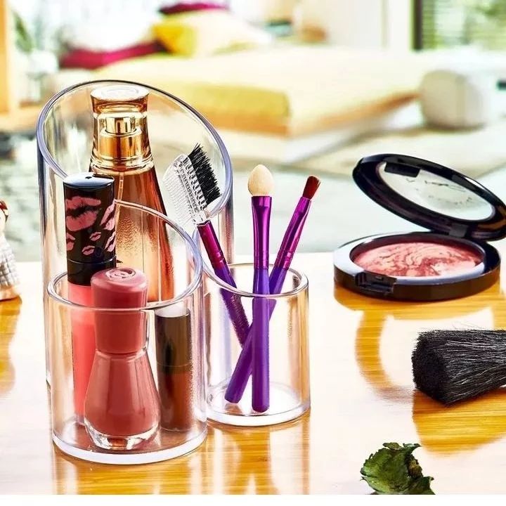 Acrylic cosmetic organizer grid box - Prozone