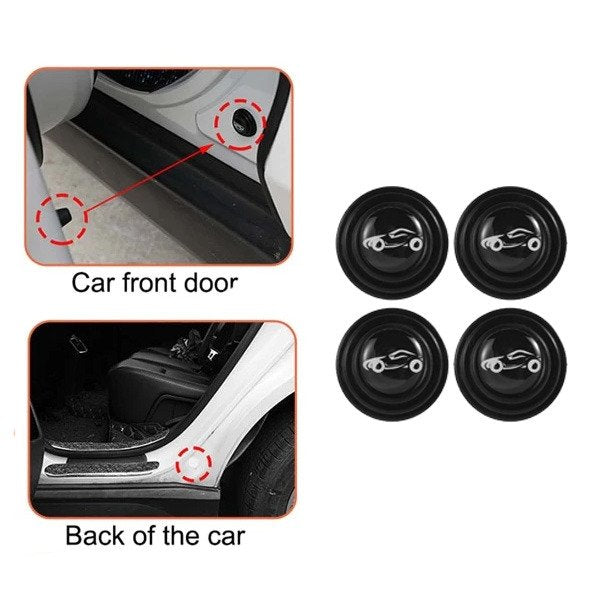 Self adhesive car door shock absorber car protection sticker-24 pcs