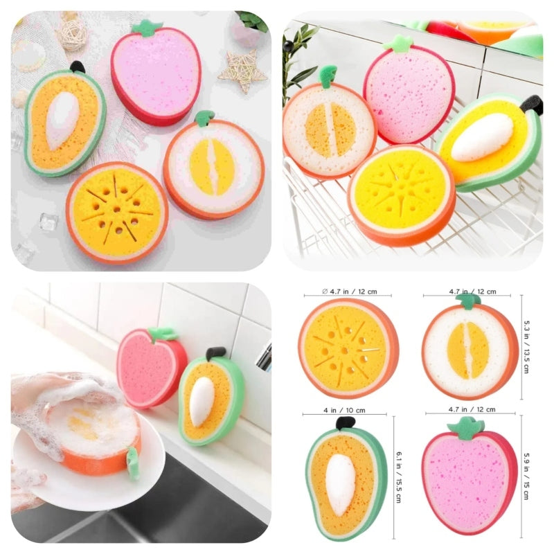 Fruit shaped cleaning sponge - Prozone