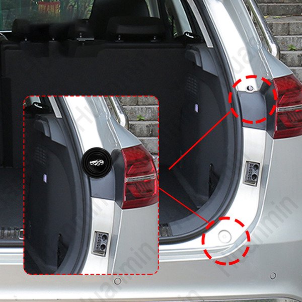 Self adhesive car door shock absorber car protection sticker-24 pcs