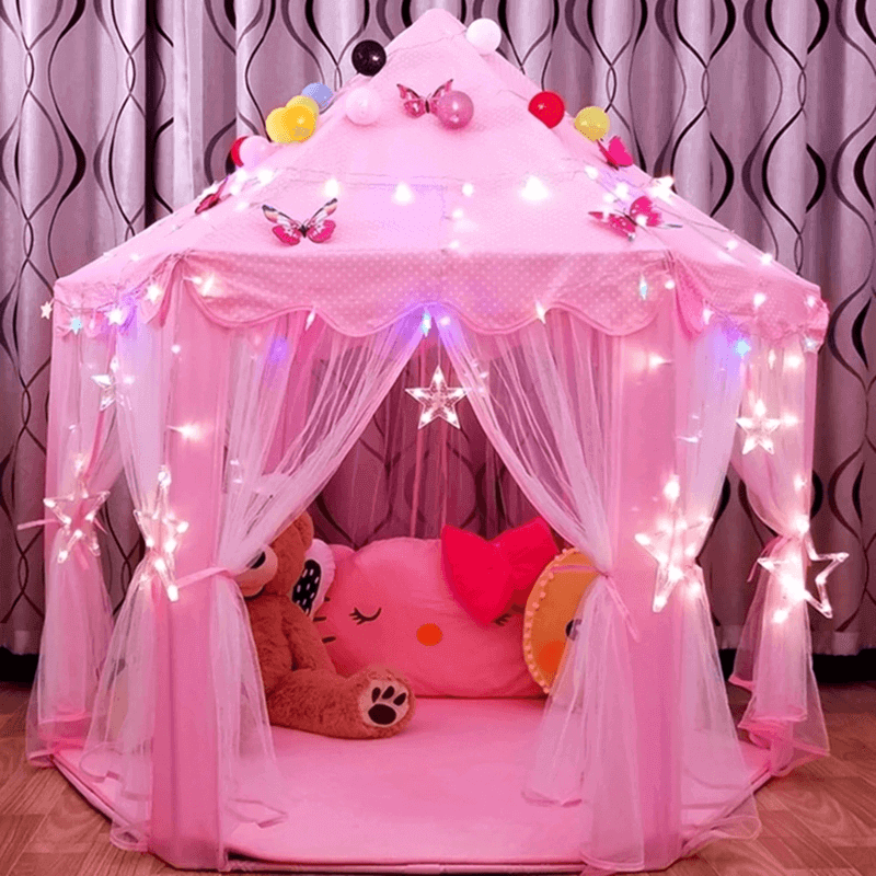 Foldable baby tent house castle play