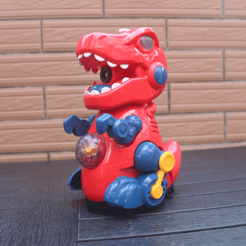 Dinosaur bubble machine auto bubble blower