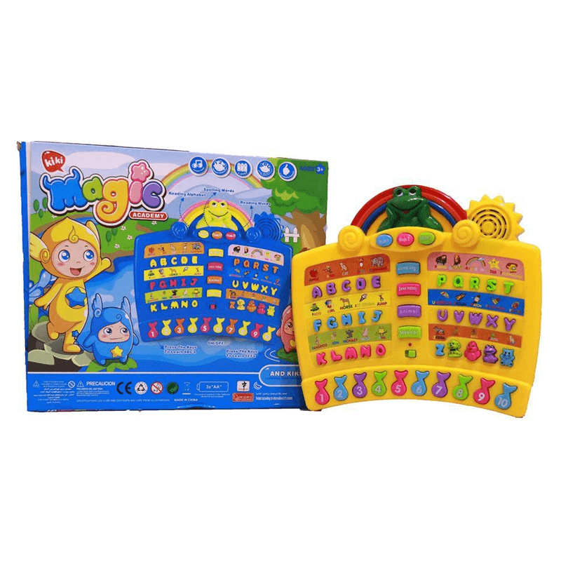 Electronic kids music book