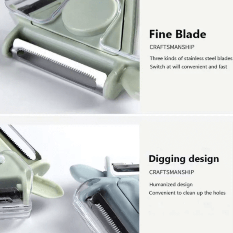 3 in 1 potato peeler and vegetable slicer